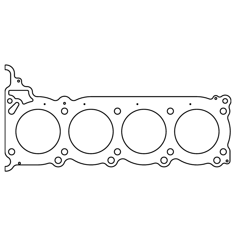 Nissan Q45 Cylinder Head Gasket - Left Side - Cometic Gasket - MLS, 93.5mm Bore, 0.036 Inch Thick - `02-`06